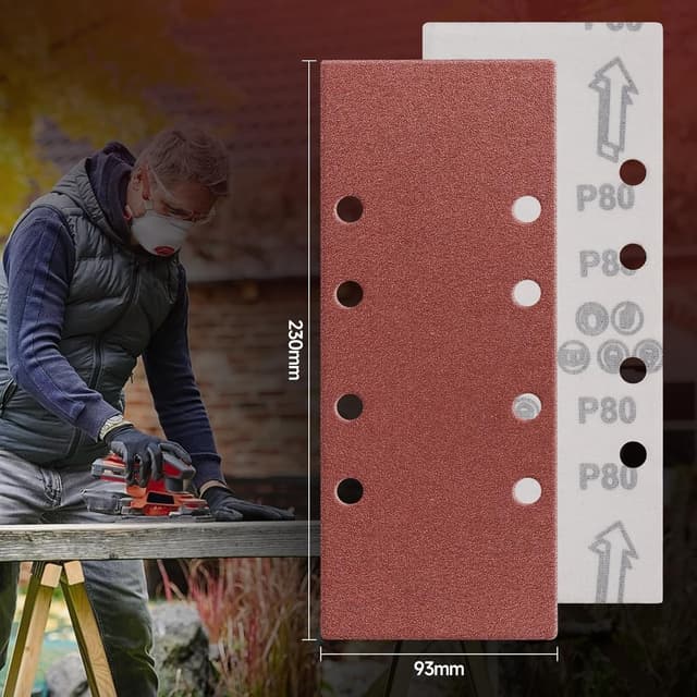 Detalle de Sruhrak Schleifpapier Set 93 x 230 mm