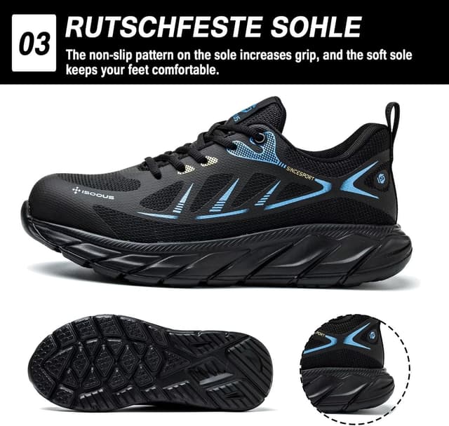 Detalle 1 de Scarpe antinfortunistiche con punta 200J