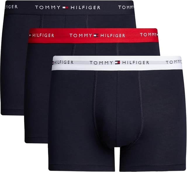 Detalle de Tommy Hilfiger Calzoncillos Trunks pack 3, XL