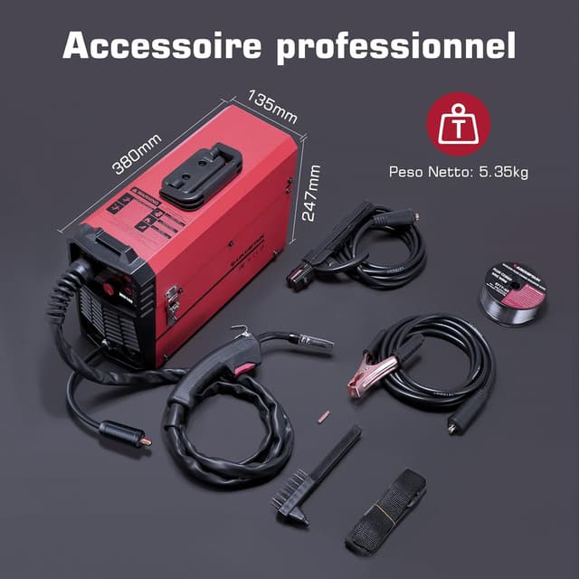 Thumbnail 6 de ARCCAPTAIN Poste à souder MIG MAG 5 en 1 140 A