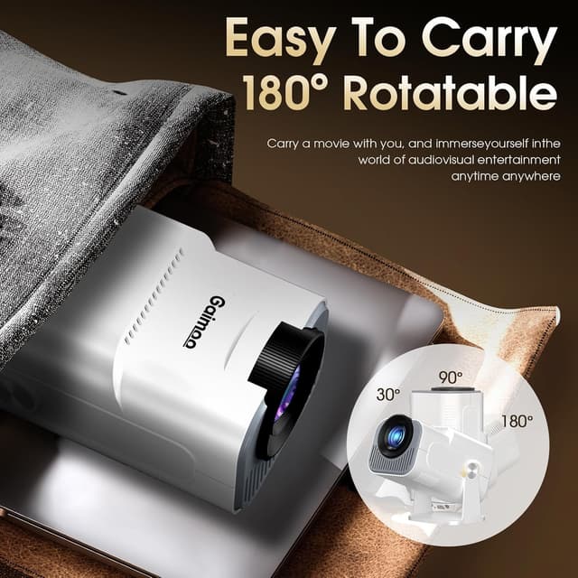 Detalle de Gaimoo GM300 Proyector Portátil 1920x1080P 🎥