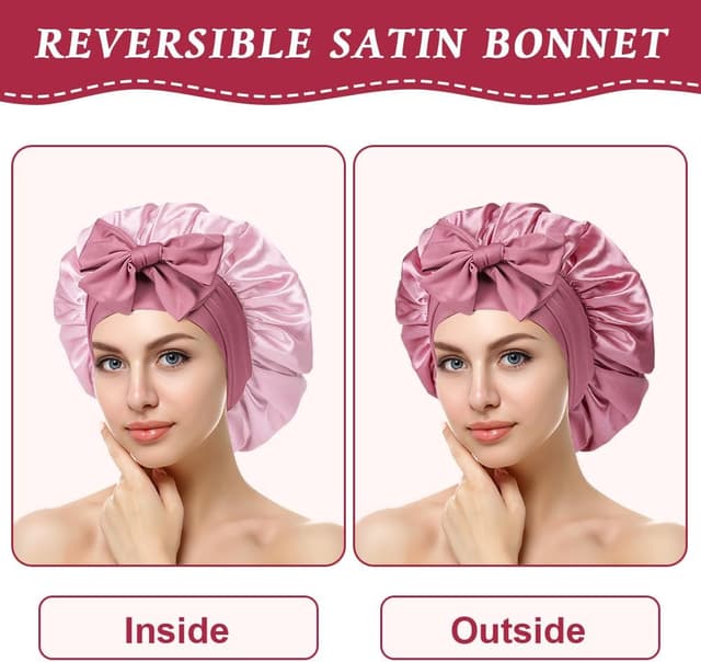 Detalle 2 de ACWOO Satin Bonnet 1pc night cap