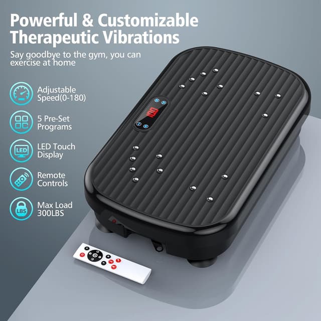 Thumbnail 5 de Vibration Plate Exercise Machine 330 lb capacity ๐