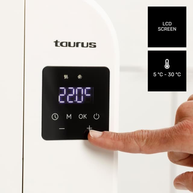 Detalle de Taurus Nepal 1000W radiatore elettrico