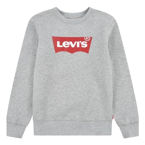 Detalle de Levi's Lvb Batwing Crewneck sudadera para niños 10 años