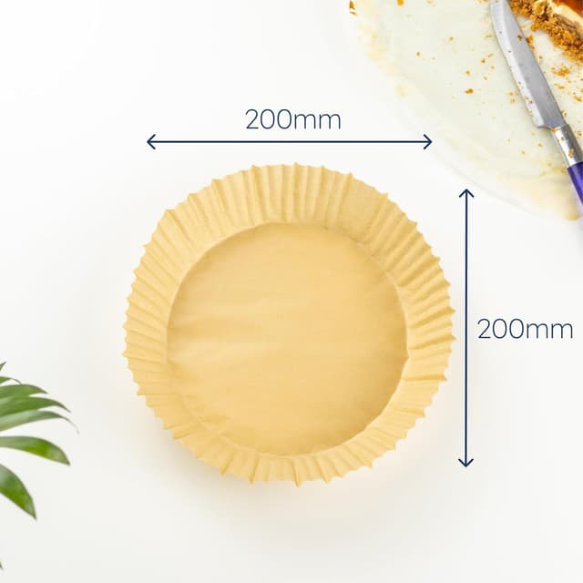 Thumbnail 1 de Raylu Paper - Papel para Freidora de Aire 20cm, 50 unidades 🧻