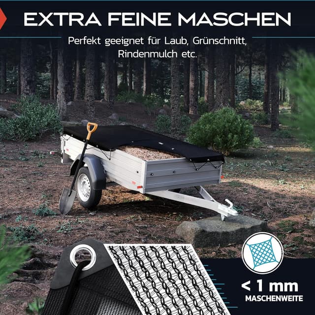 Detalle 2 de TRIBURG rete per rimorchi a maglia fine 1,5x2,2 (fine-mesh) per fissaggio del carico