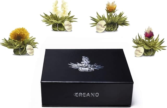 Thumbnail 6 de Creano 6x Fiori di Tè in Scatola Regalo