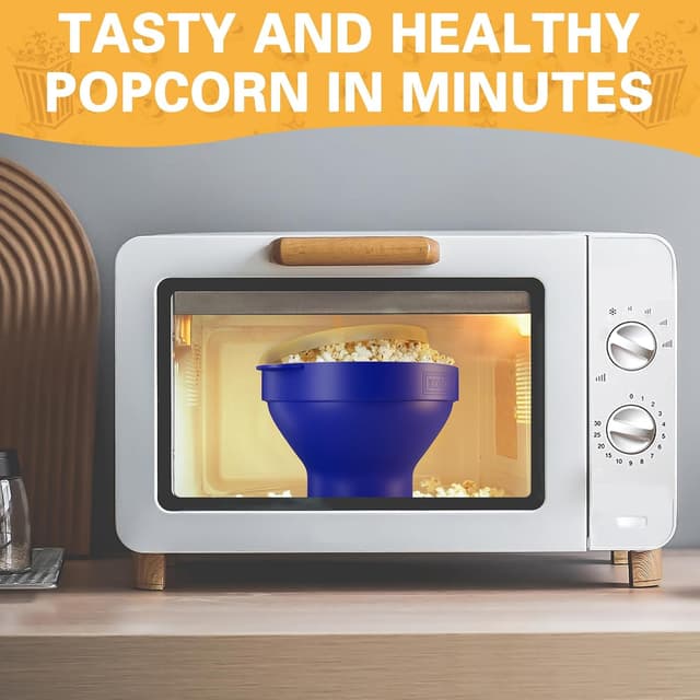 Thumbnail 1 de Korcci Microwave Popcorn Popper 🍿