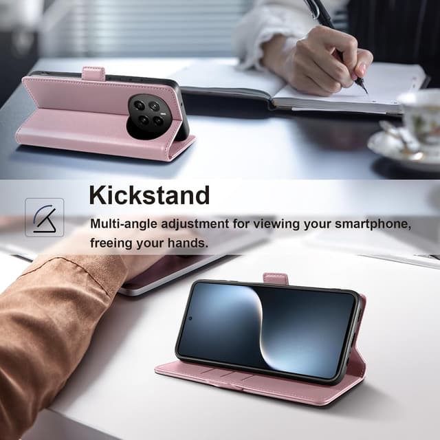 Thumbnail 3 de Yunubeyii Hülle für Honor Magic 7 RFID Block Rosa