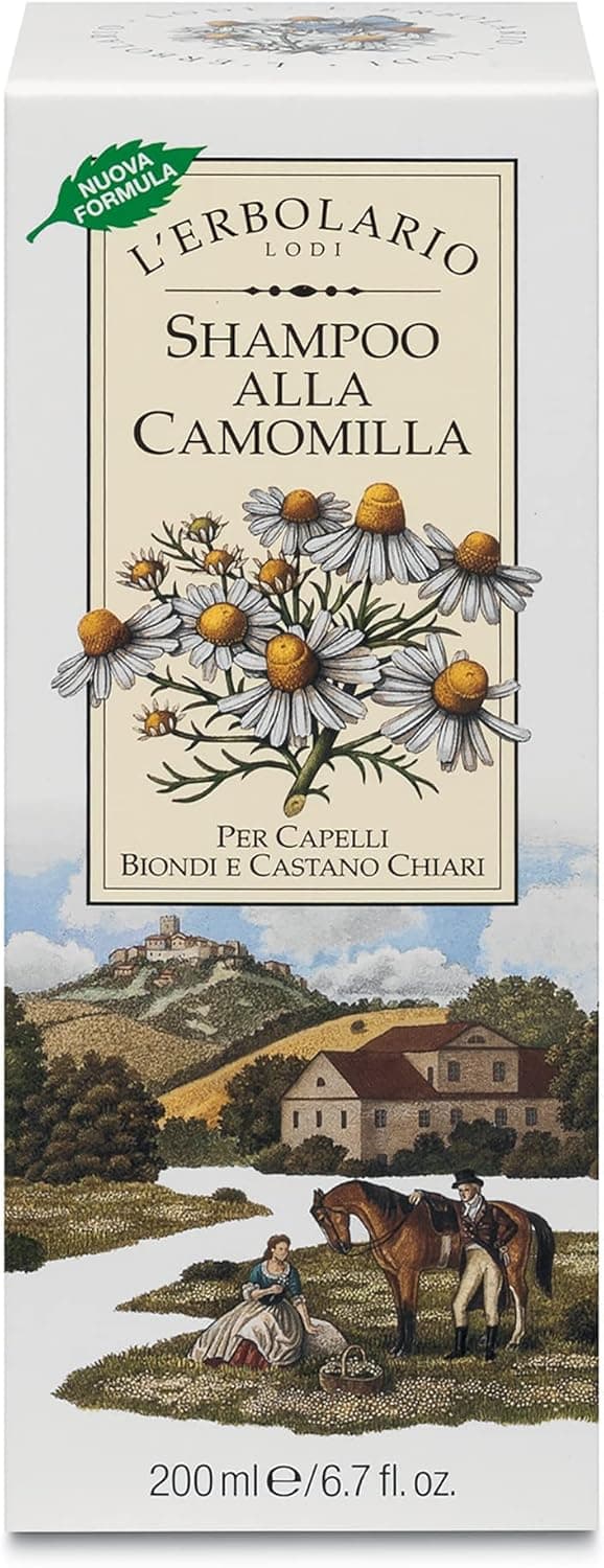 Detalle 2 de L’Erbolario Shampooing à la camomille sans silicone — reflets dorés et éclat