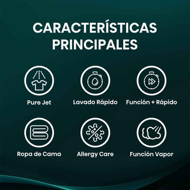 Detalle de Hisense WF1I7022BWJ lavadora 7 kg 1200 rpm