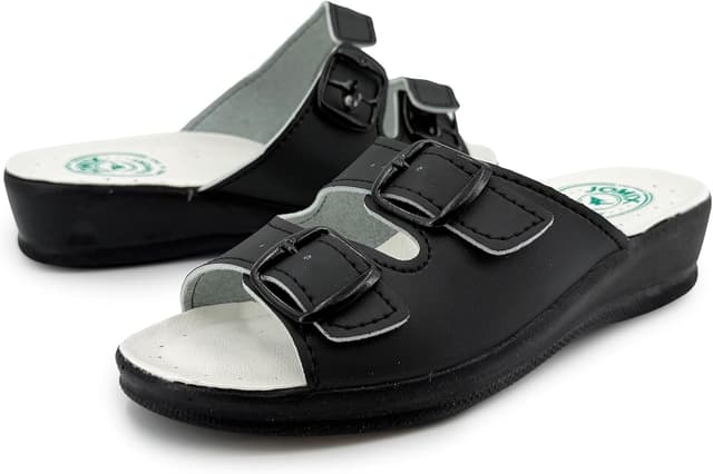 Detalle de JOMIX sandales d’été anatomiques pour femme : confort et semelle antidérapante