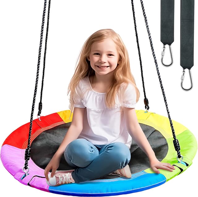 Detalle de TURFEE 40 Rainbow Saucer Swing 900 lb