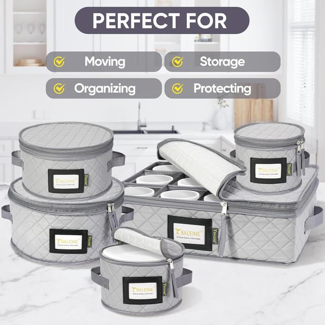 Thumbnail 6 de BALEINE China Storage Plate & Mug Organizer