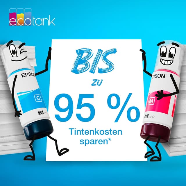 Thumbnail 3 de Epson EcoTank 104 Original Tinte in Flaschen Vier Farben