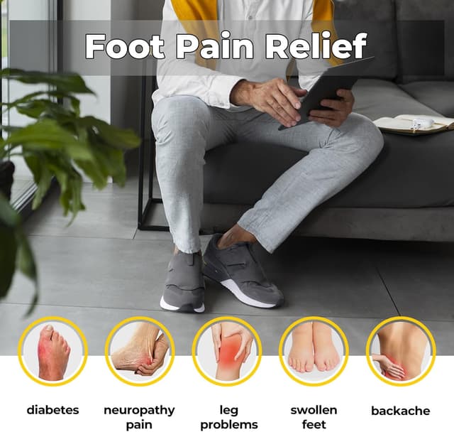 Thumbnail 6 de FitVille Rebound Core V10 Men’s Extra Wide Fit trainers for walking, running and swollen feet