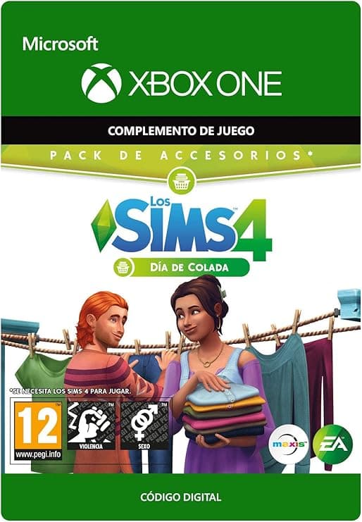 Imagen de The Sims 4 Laundry Day Stuff - Xbox One 🧺 Código de descarga en OfertitasTOP