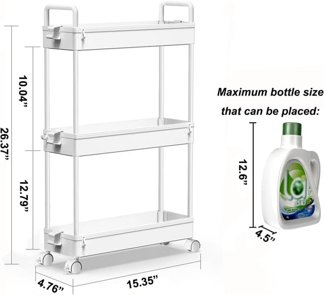 Thumbnail 1 de SOLEJAZZ Rollwagen 13×40×61 cm