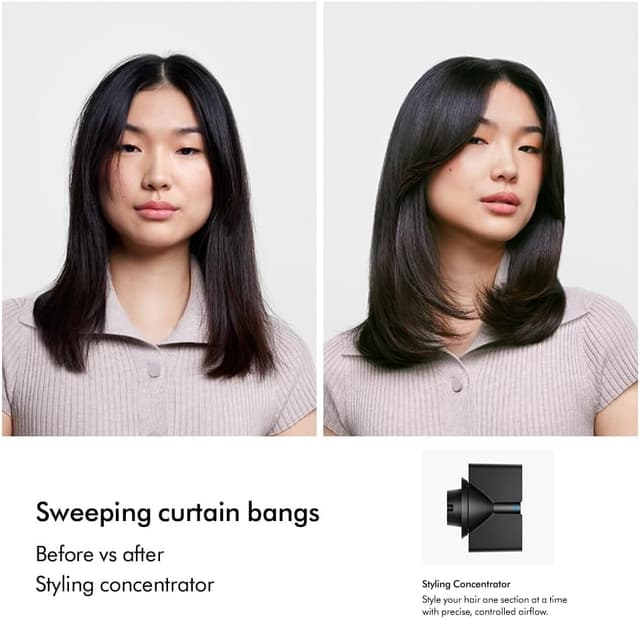 Detalle 2 de Dyson Supersonic Nural™ Hair Dryer for healthier-looking hair and scalp care