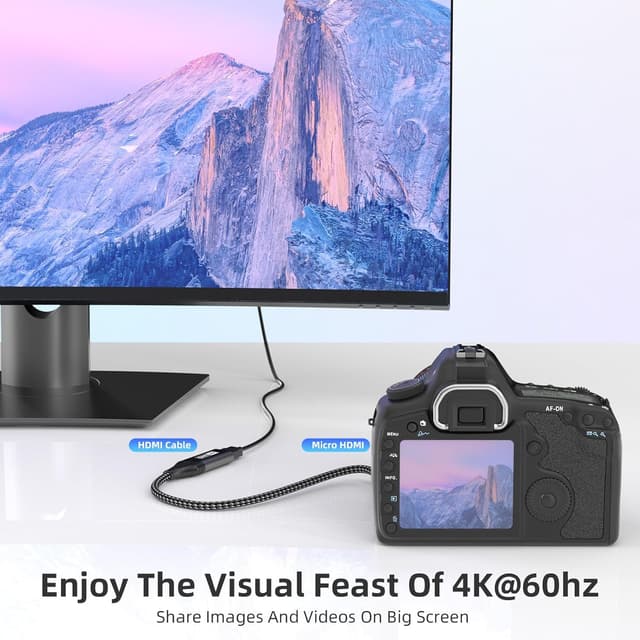 Detalle 2 de Micro HDMI to HDMI Adapter 4K 60Hz