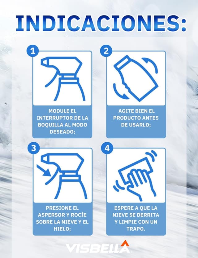 Thumbnail 6 de Visbella Limpiaparabrisas 500 ml -45 ℃