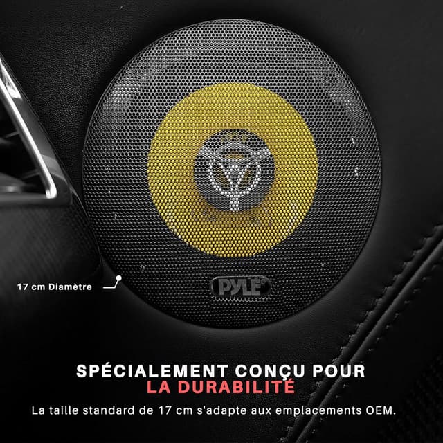 Thumbnail 2 de Pyle 3 Voies 16,5 cm coaxial 280W