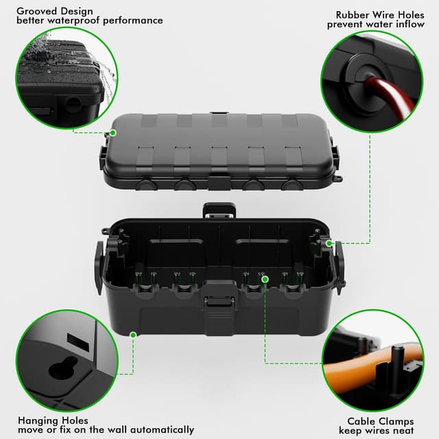 Thumbnail 1 de RESTMO IP54 Outdoor Electrical Box
