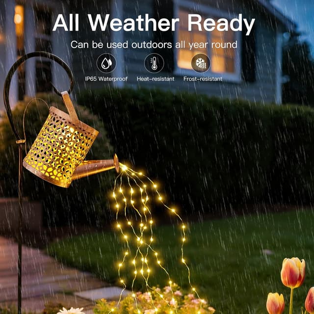 Detalle 2 de Ollny Solar Watering Can Lights 10 hrs