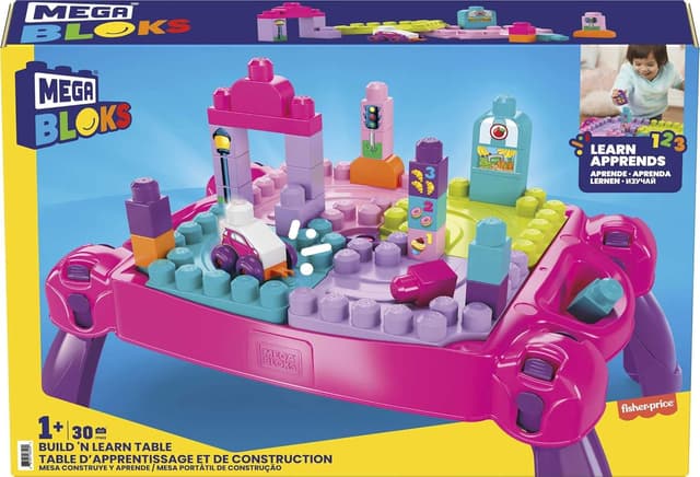 Detalle de MEGA Bloks First Builders tavolino 3 in 1