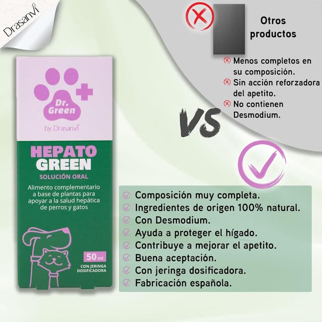 Thumbnail 5 de Drasanvi HEPATOGREEN Solución oral 50 ml