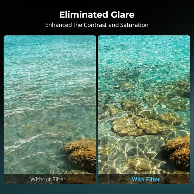 Detalle 2 de SMALLRIG 67mm Magnetischer CPL Filter 67 mm