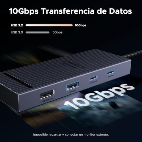 Thumbnail 2 de UGREEN Revodok Pro 108 Hub USB-C 10Gbps 🔌