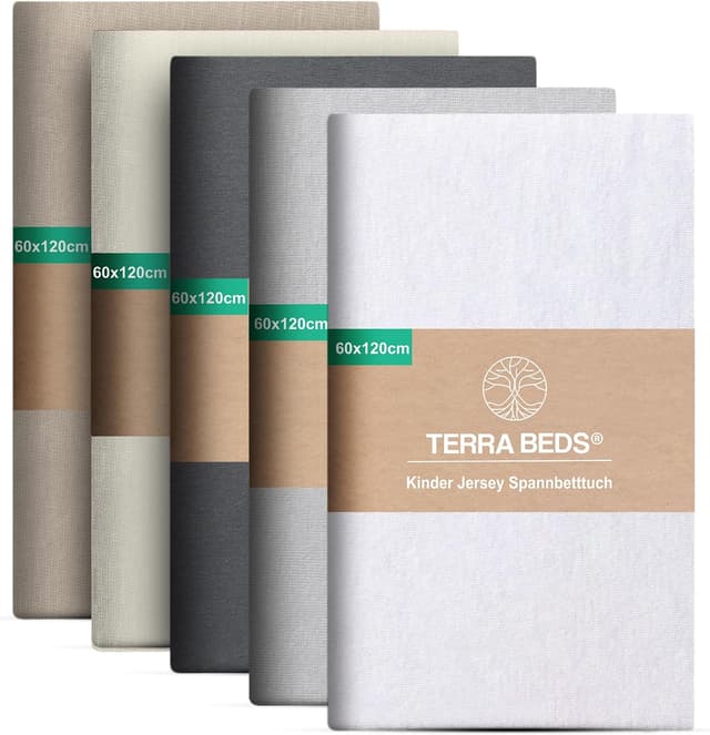 Detalle de Terra Beds Premium Spannbettlaken 60x120