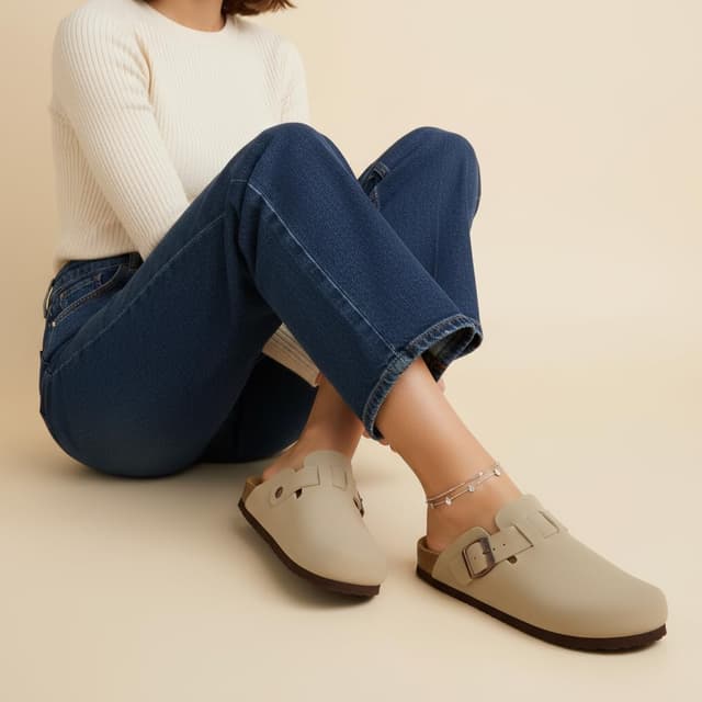 Thumbnail 6 de CUSHIONAIRE Hana Vegan Suede Clogs with Arch Support đ