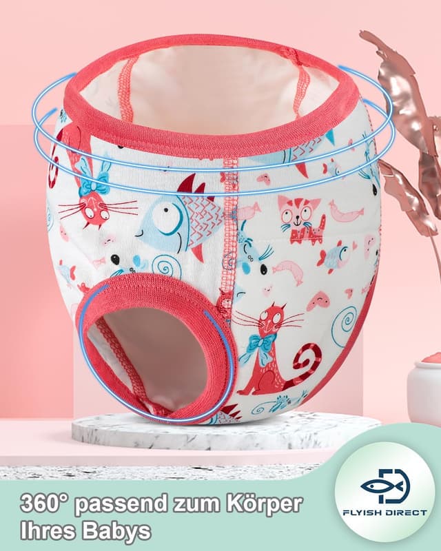 Thumbnail 4 de FLYISH Direct Trainingshose 4er Pack für Jungen 🩲