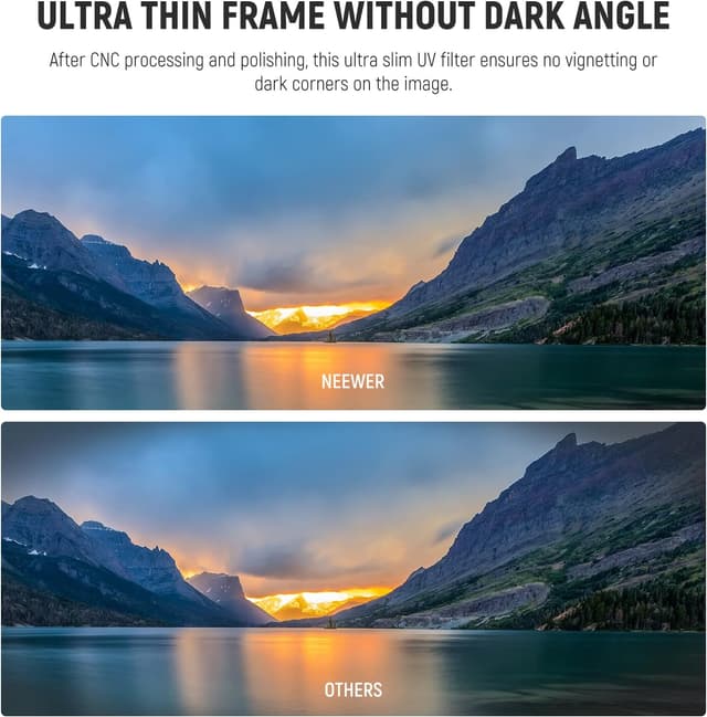 Thumbnail 6 de Neewer 72mm UV Filter 9H camera lens protection