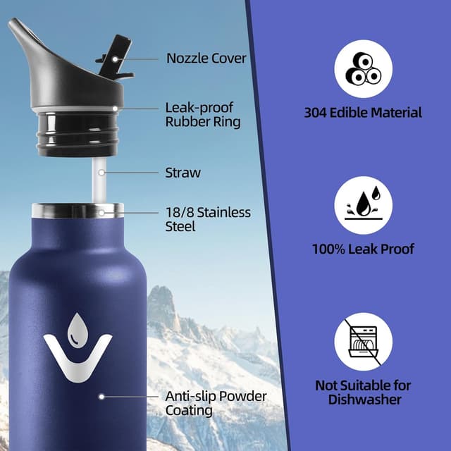 Thumbnail 1 de Motswedi Borraccia Termica 750ml doppia parete