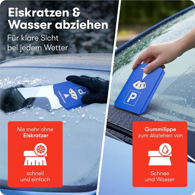 Detalle de PURAHELP 5-in-1 Parkscheibe 2er Set