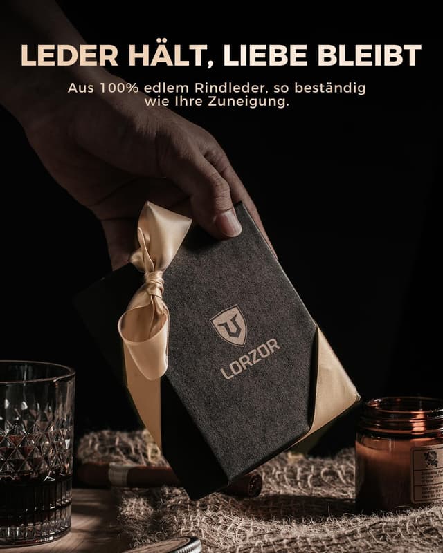 Thumbnail 6 de LORZOR Kartenetui mit XXL-Münzfach 10+ Münzen