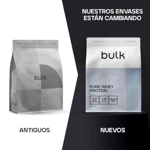Thumbnail 1 de Bulk Pure Whey 2,5 kg Chocolate Blanco — 22 g proteína por servicio 🥤