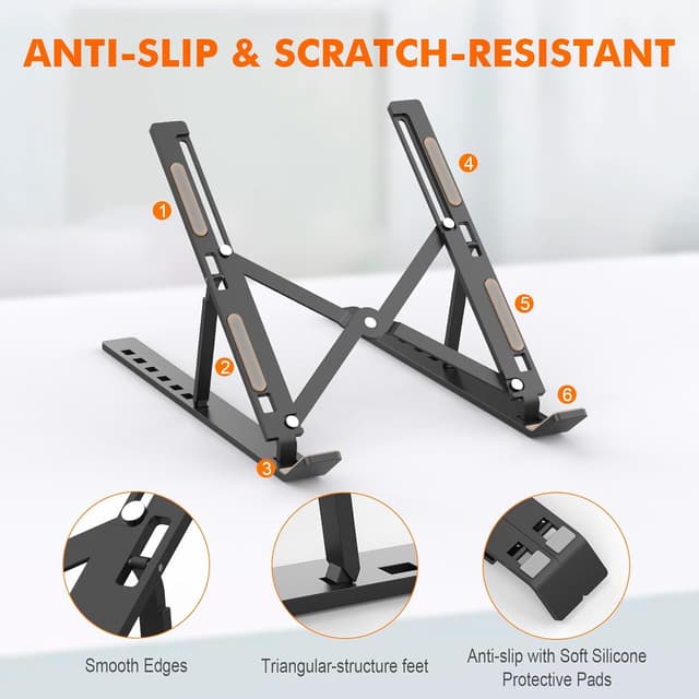 Thumbnail 4 de GRIFEMA GB1054B supporto PC portatile 10-17,3