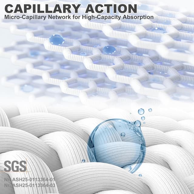 Detalle 2 de Brooklyn Grey Microfibre Towel 90×180cm