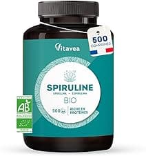 Imagen de Vitavea Spiruline Ultra Pure 1500 mg — 500 comprimés en OfertitasTOP