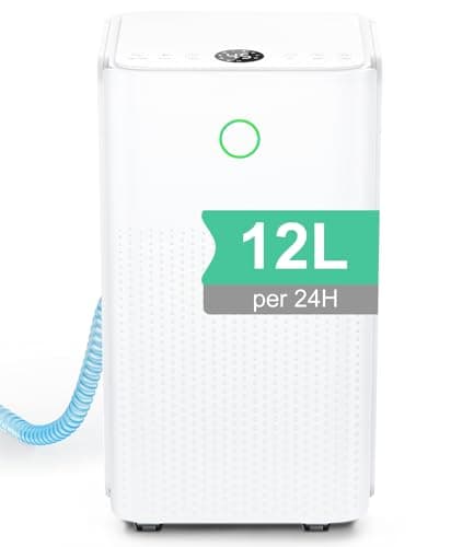 Detalle de TOIOVCU 12 L/día Deshumidificador doméstico