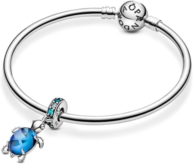 Thumbnail 6 de Pandora Meeresschildkröte Murano-Glas Charm