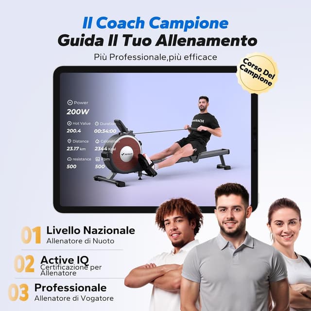 Thumbnail 5 de MERACH Vogatore magnetico 16 livelli per casa 🚣