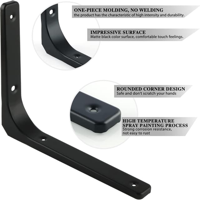 Detalle de SAYAYO Sayayo shelf bracket 200mm heavy duty