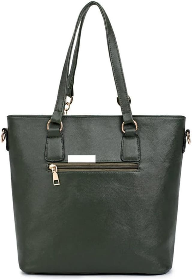 Detalle de DEERWORD Femme Sac à bandoulière 5706 (ensemble 2 pièces) en PU cuir
