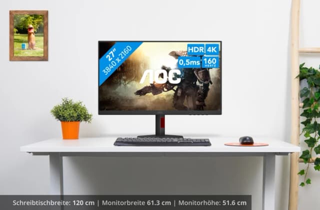 Thumbnail 15 de AOC U27G4R 27 Zoll 4K-Gaming-Monitor